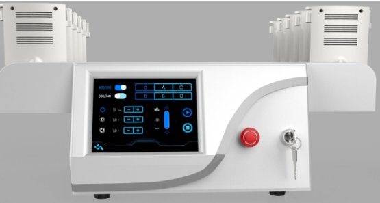 U-Curve 4D Lipoláser - Panel del equipo